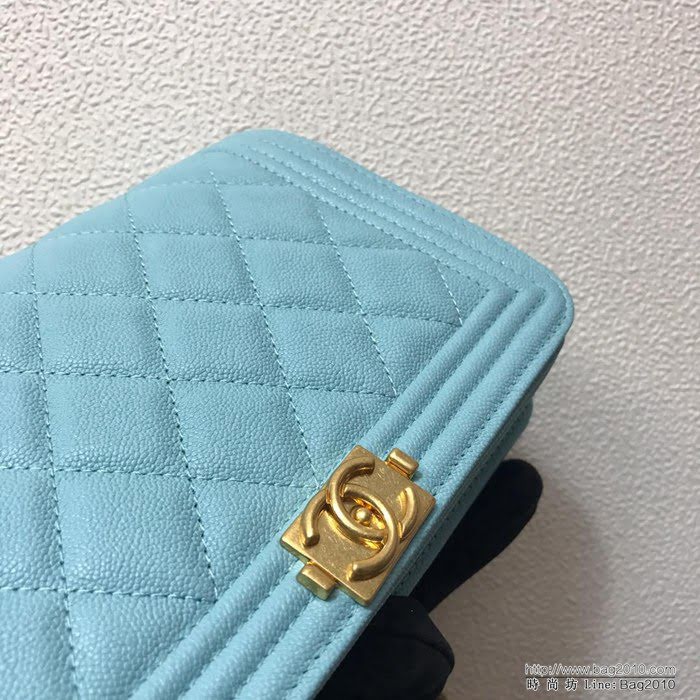 CHANEL香奈兒 独家背景实拍 le boy 菱格纹链条包 woc单肩斜跨包 翻盖女包  Cco1005